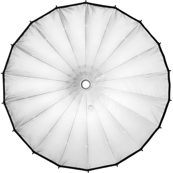 Profoto Soft Zoom Reflektor 180 Kit Reflektor – Ø 180 cm, Höhe 139 cm – mit Stativ – Schwarz/Silber