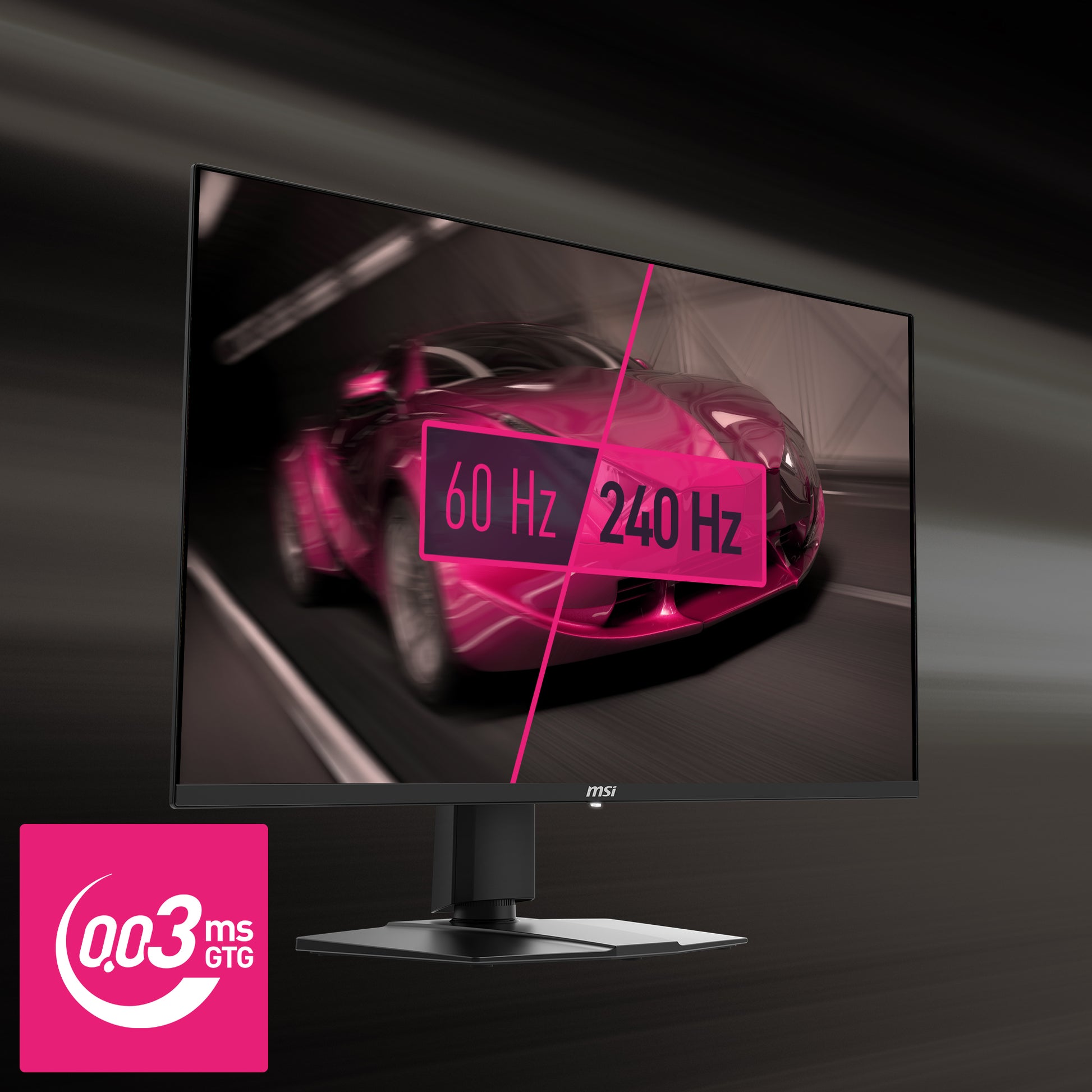 MSI MPG 321URXDE – Monitor, 31,5", 3840 × 2160 (UHD 4K), OLED, 240 Hz, 250 cd/m², Adaptive Sync, Schwarz