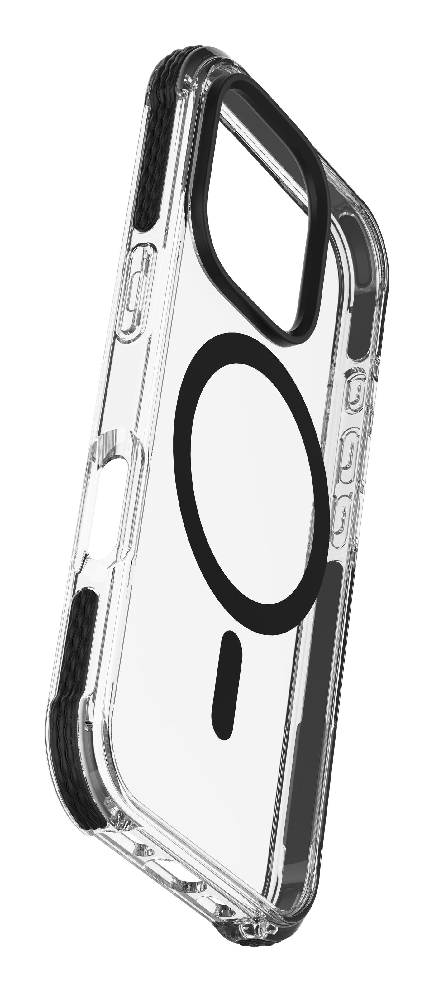 Cellularline Backcover Strong Guard – für Apple iPhone 16 Pro – schwarz – MagSafe-kompatibel