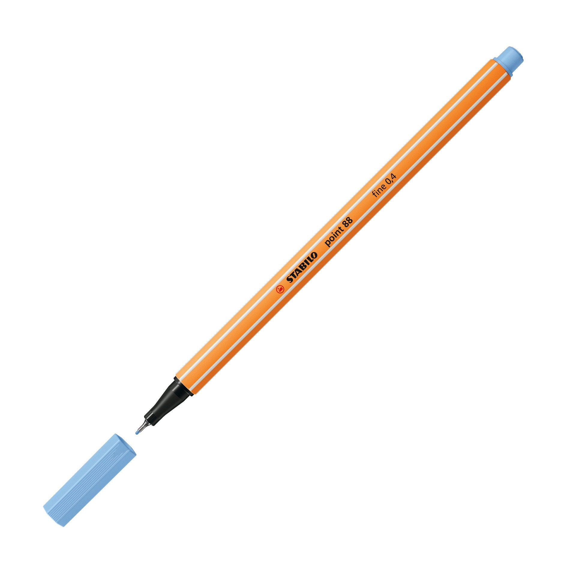 STABILO Point 88 Fineliner 0,4 mm – Eisblau
