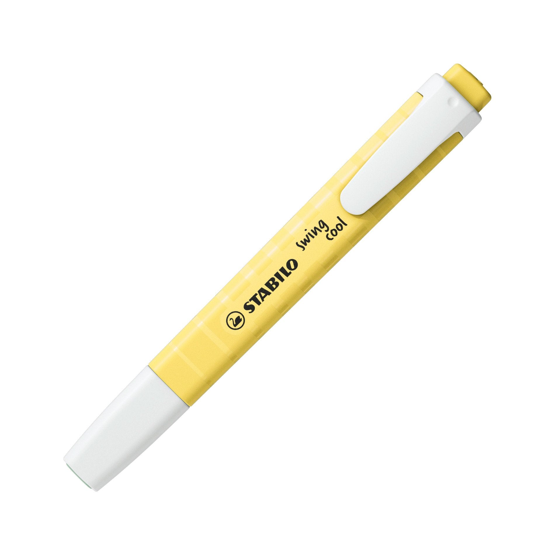 STABILO Swing Cool Pastell Textmarker – Gelb, Keilspitze 1–4 mm