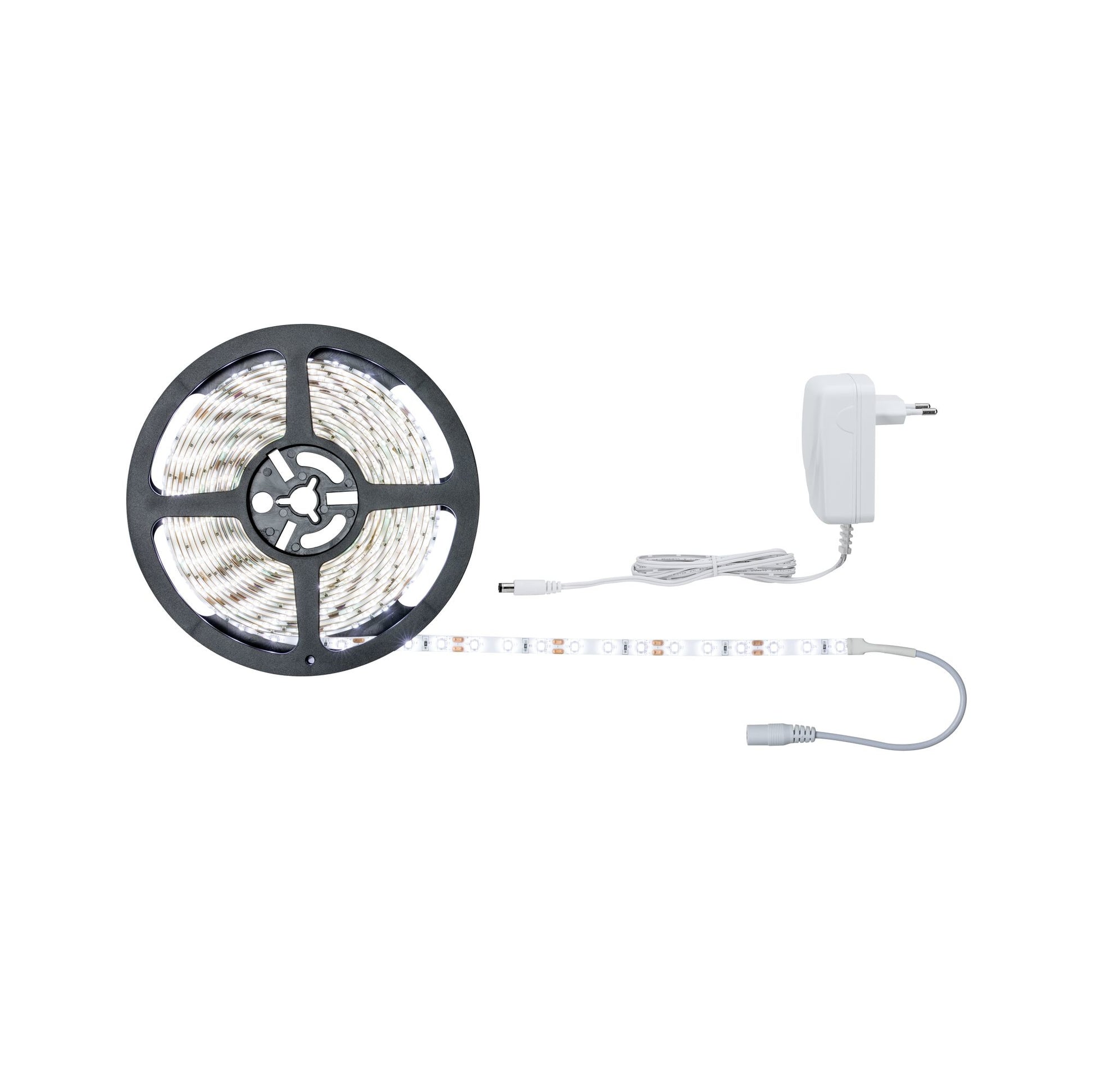 Paulmann LED-Strip SimpLED Daylight – 5 m, 1550 lm, 11 W, 6500 K, weiss, mit Netzteil