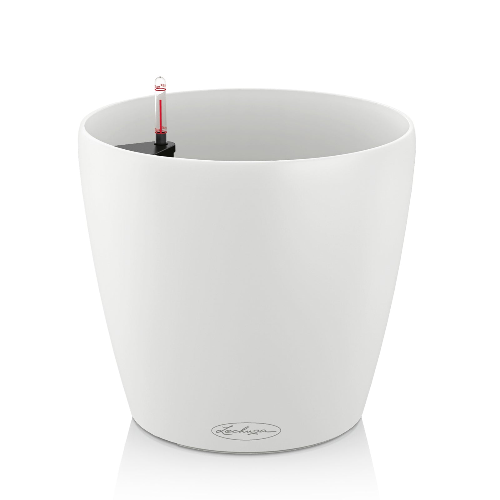 LECHUZA Topfpflanzer – Ø 19 × 17 cm – Kunststoff, weiss