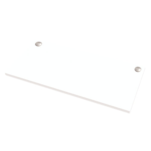 Fellowes Tischplatte – 140 × 80 × 2,5 cm – weiss – für Levado, Cambio