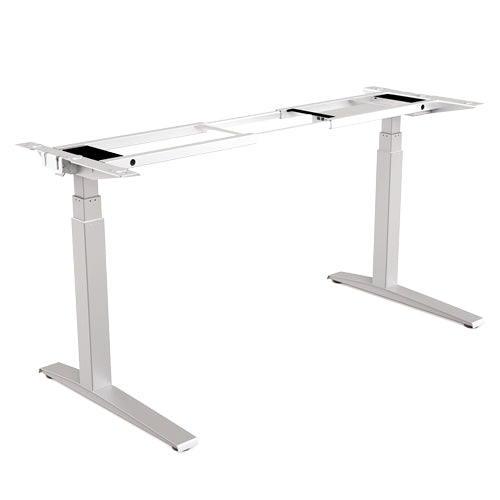 Fellowes Levado – Stehtisch – 64–126 cm – Silber – Höhenverstellbar