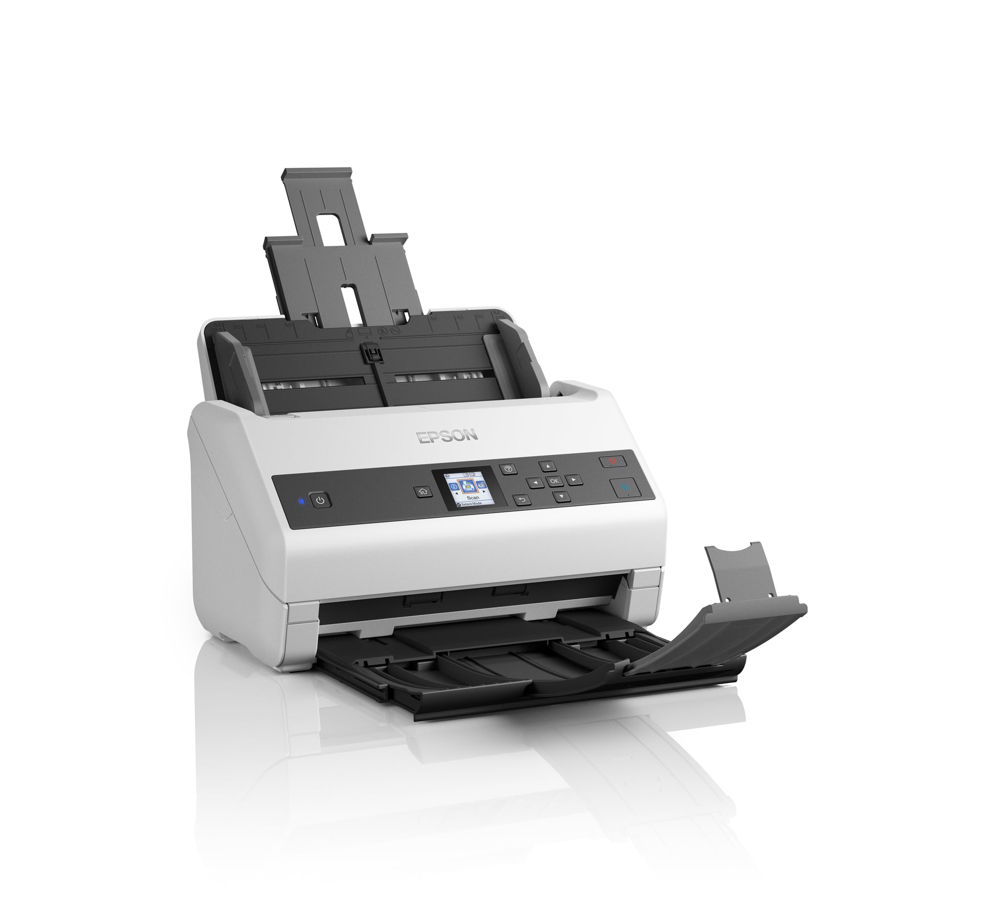 Epson WorkForce DS-970 – Dokumentenscanner, A4, Duplex, 85 ppm, 600 dpi, ADF 100 Blatt, USB