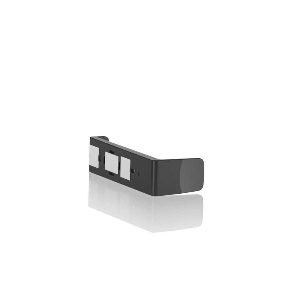 LECHUZA CUBE 14 Magnethalter – für LECHUZA Green Wall – 0,4 × 1,4 × 0,6 cm, schwarz
