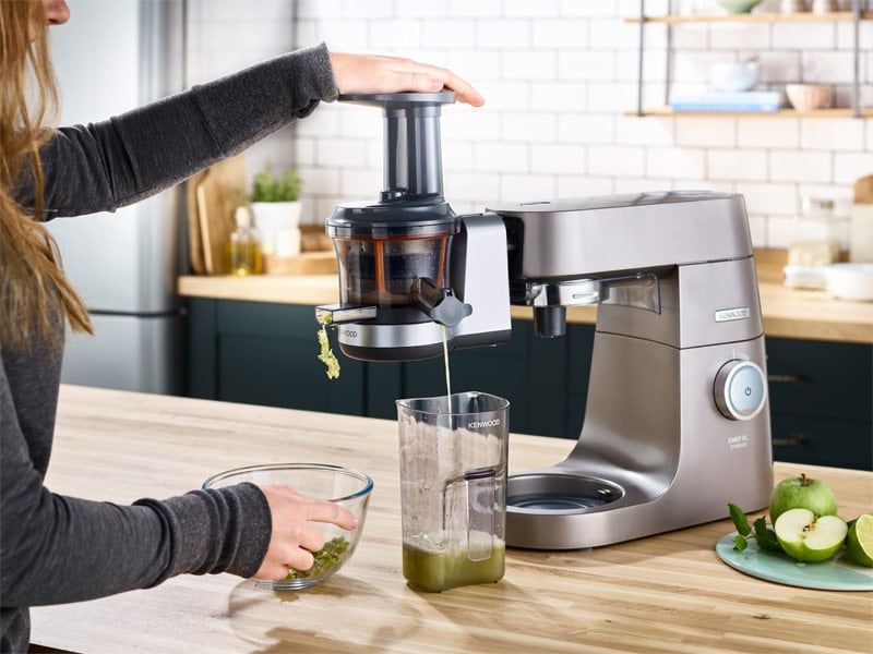 Kenwood Saftpresse-Aufsatz KAX720PL – für Chef, kMix, Cooking Chef (z. B. KMX754, KVC3100, KCC9040)