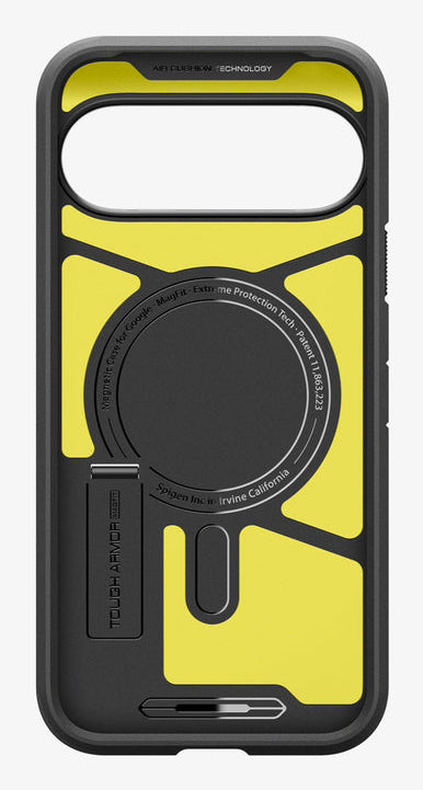Spigen Tough Armor MagFit Rückcover – für Google Pixel 10 / Pixel 10 Pro, Schwarz, bis 1,2 m sturzsicher