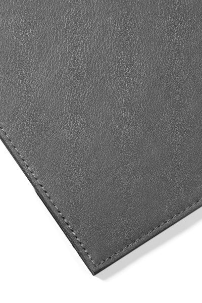 Durable Schreibunterlage – Lederoberfläche, Graphit, 65 cm Breite
