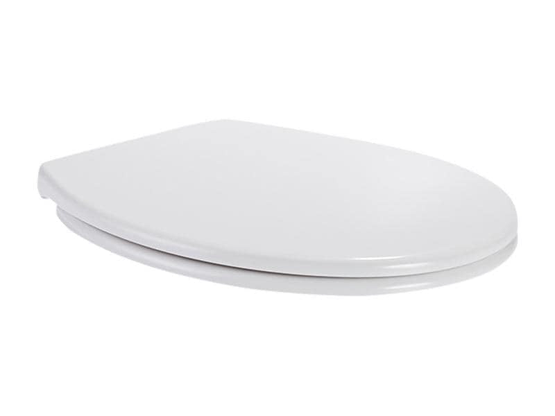 COCON Toilettensitz – Duroplast, weiss, mit Deckel, Absenkautomatik, 37,2 × 44,6 × 5,2 cm