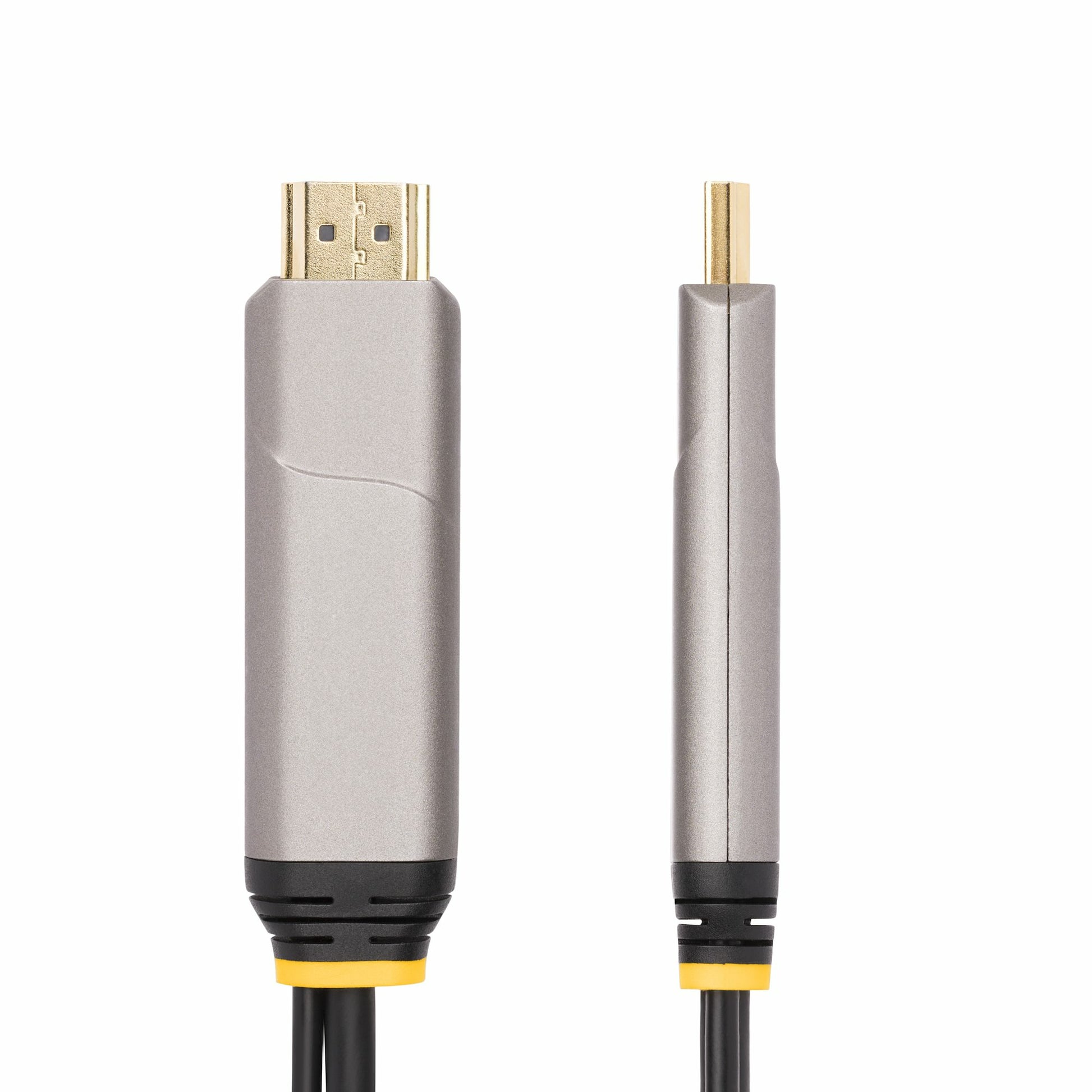 StarTech.com USB-C auf HDMI Kabel HDMI 2.1 4K 60 Hz – 15,2 m – AOC, HDR