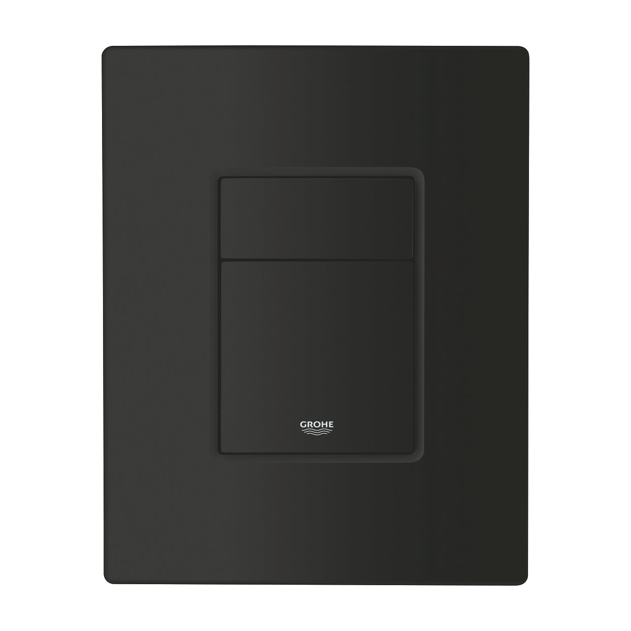GROHE Even – Abdeckplatte – Kunststoff, Schwarz, 15,6 × 1,2 × 19,7 cm
