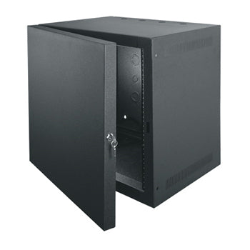 Middle Atlantic 10SP 17D – Freistehendes Gestell 10U, 45,4 kg Traglast, Sperrschloss, Schwarz