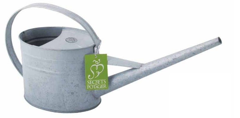 Esschert Design Giesskanne W2023 – 1,6 l – Zink – 42,4 × 11,5 × 19,9 cm