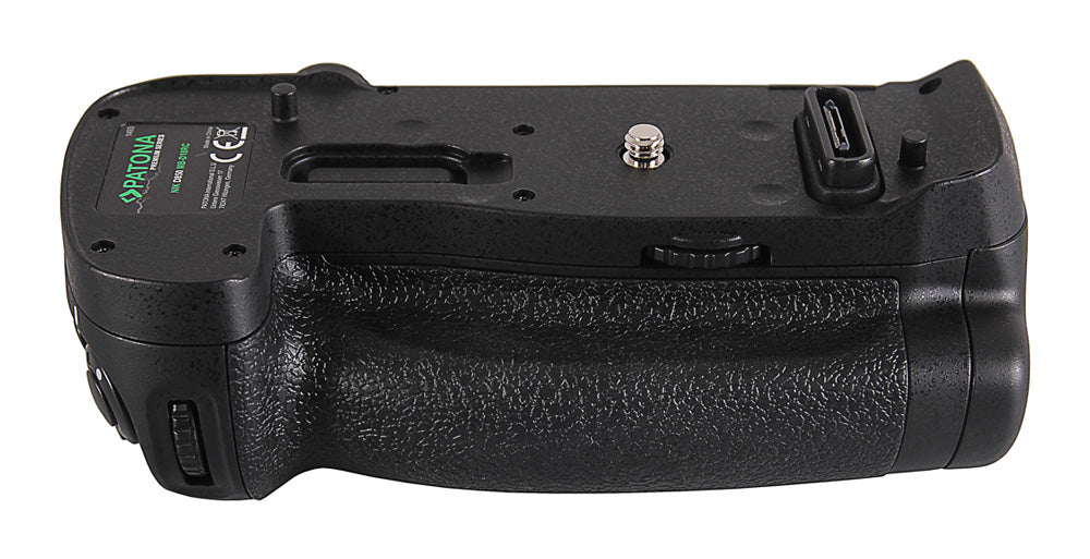 PATONA 1493 Batteriegriff für Nikon D850 – Schwarz – AA-Batterien, mit Fernauslöser