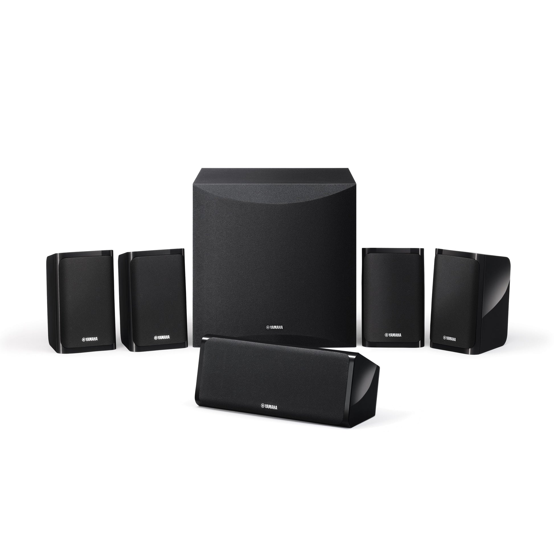 Yamaha NS-P 41, Set – Aktiv-Regallautsprecher – 5.1, Subwoofer 100 W, 7,9" Tieftöner, Schwarz