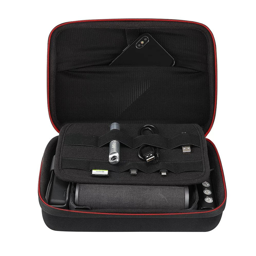 PGYTECH P-18C-020 Hard-Case Etui – für DJI Osmo Pocket, Osmo Mobile 3, Osmo Mobile 4 und andere – Schwarz