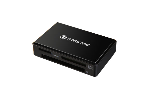 Transcend Multi-Kartenleser – USB 3.1 Gen 1, Schwarz