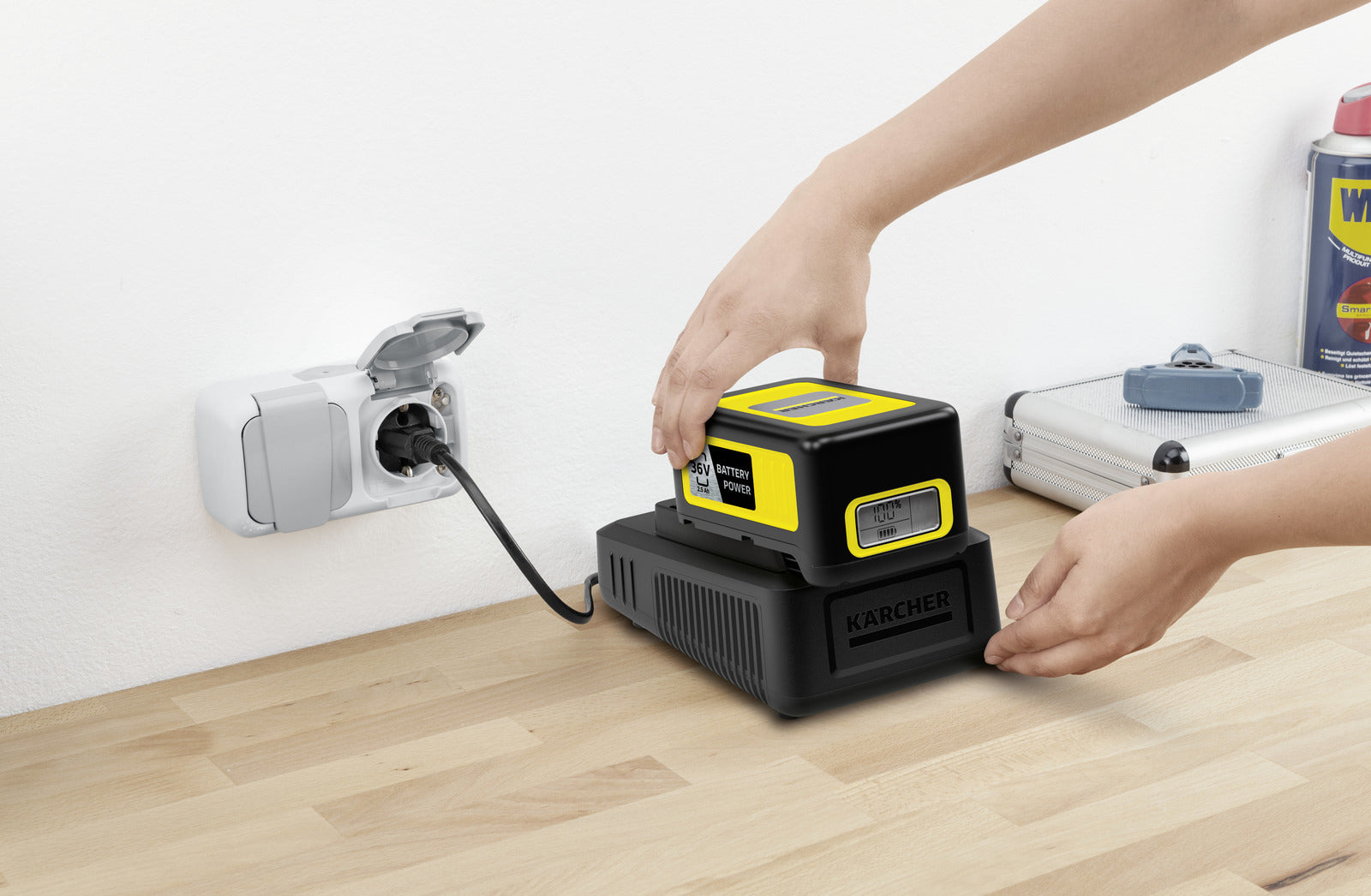 Kärcher Battery Power Akku 36 V 2,5 Ah (90 Wh) – für Kärcher 36 V Battery Power