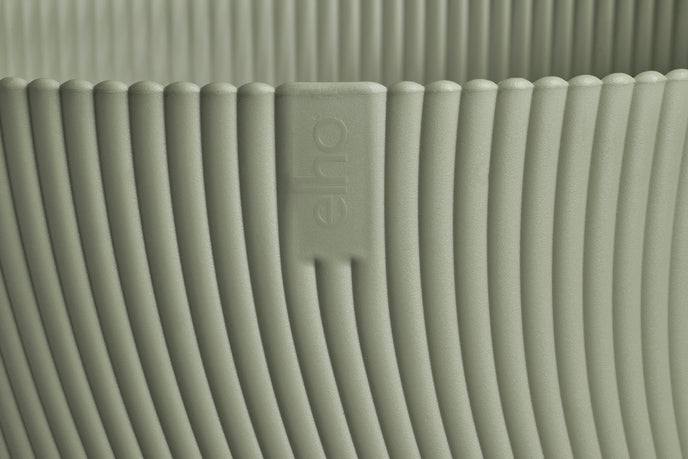elho Pflanzkübel – Ø 47 × 40 cm – 55 l – Kunststoff, Grün