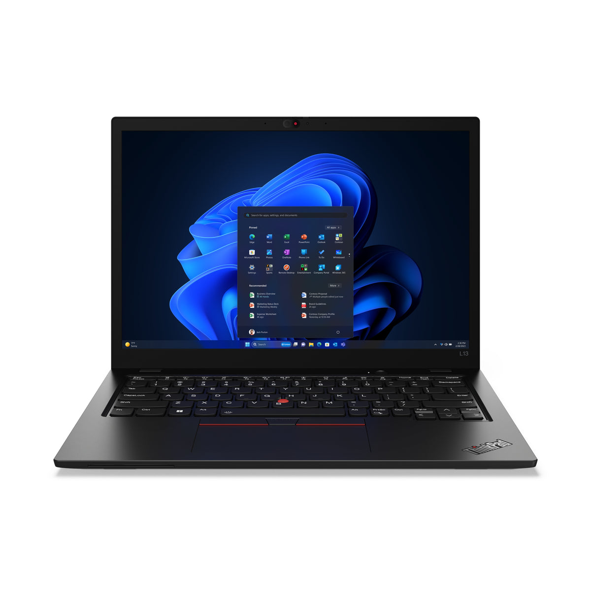 Lenovo ThinkPad L13 Gen 5 – 13,3" WUXGA, Core Ultra 5 135U, 16 GB, 256 GB SSD, Win 11 Pro