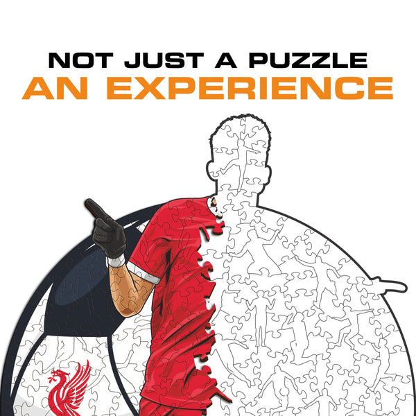 Iconic Puzzles Puzzle Liverpool FC, Luis Diaz – 150 Teile – 21 × 30 cm – ab 10 Jahren