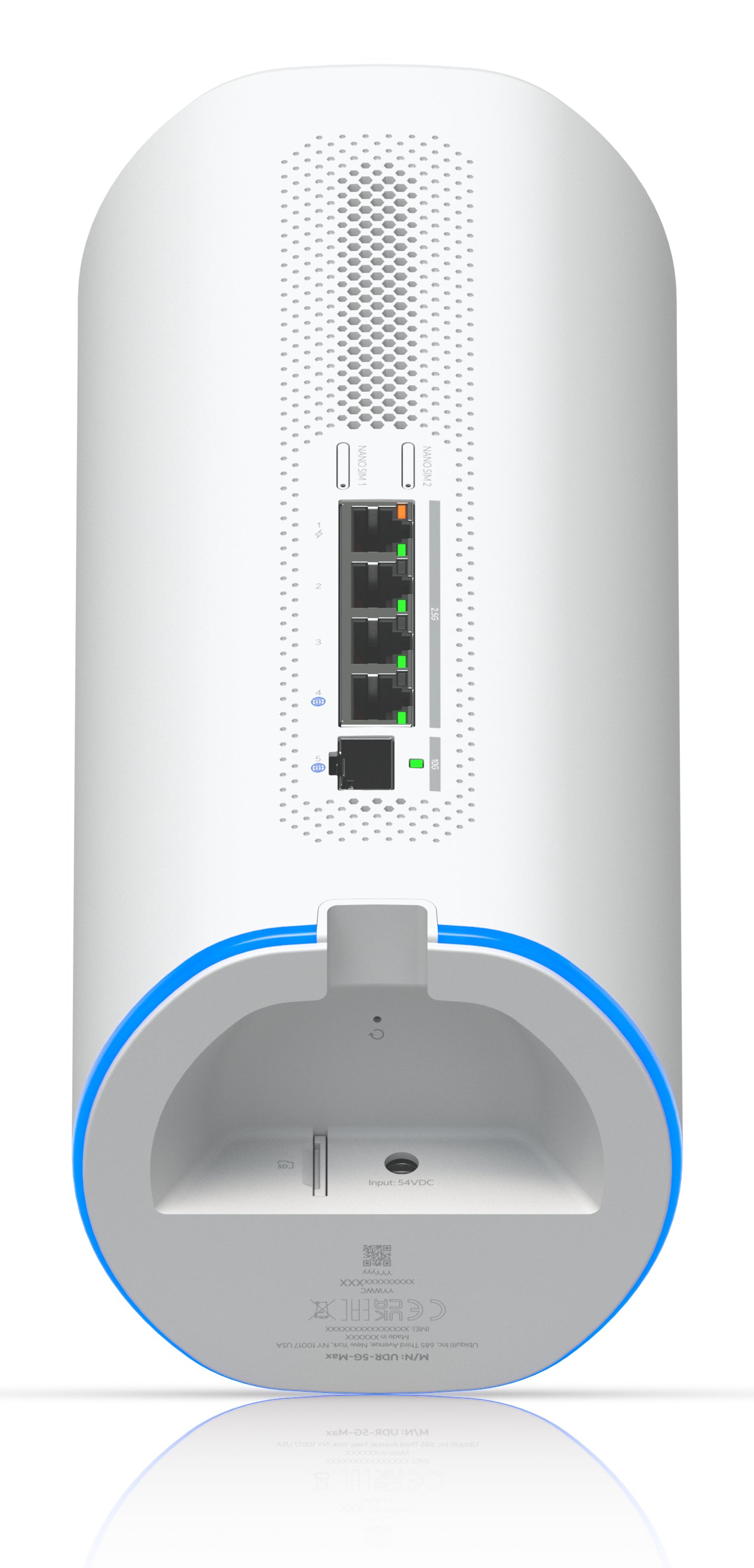 Ubiquiti UDR-5G-Max – WLAN-Router – Wi-Fi 7 Tri-Band (2,4/5/6 GHz), 7,3 Gbit/s, 2.5GbE