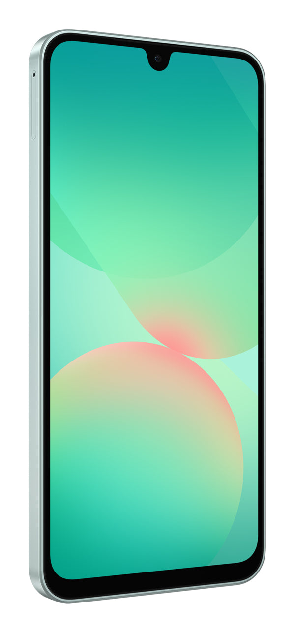 Samsung Galaxy A26 – Mint, 6,7", 1080 × 2340, Android 15, 128 GB, 6 GB, Dual-SIM, 5G, IP67, NFC