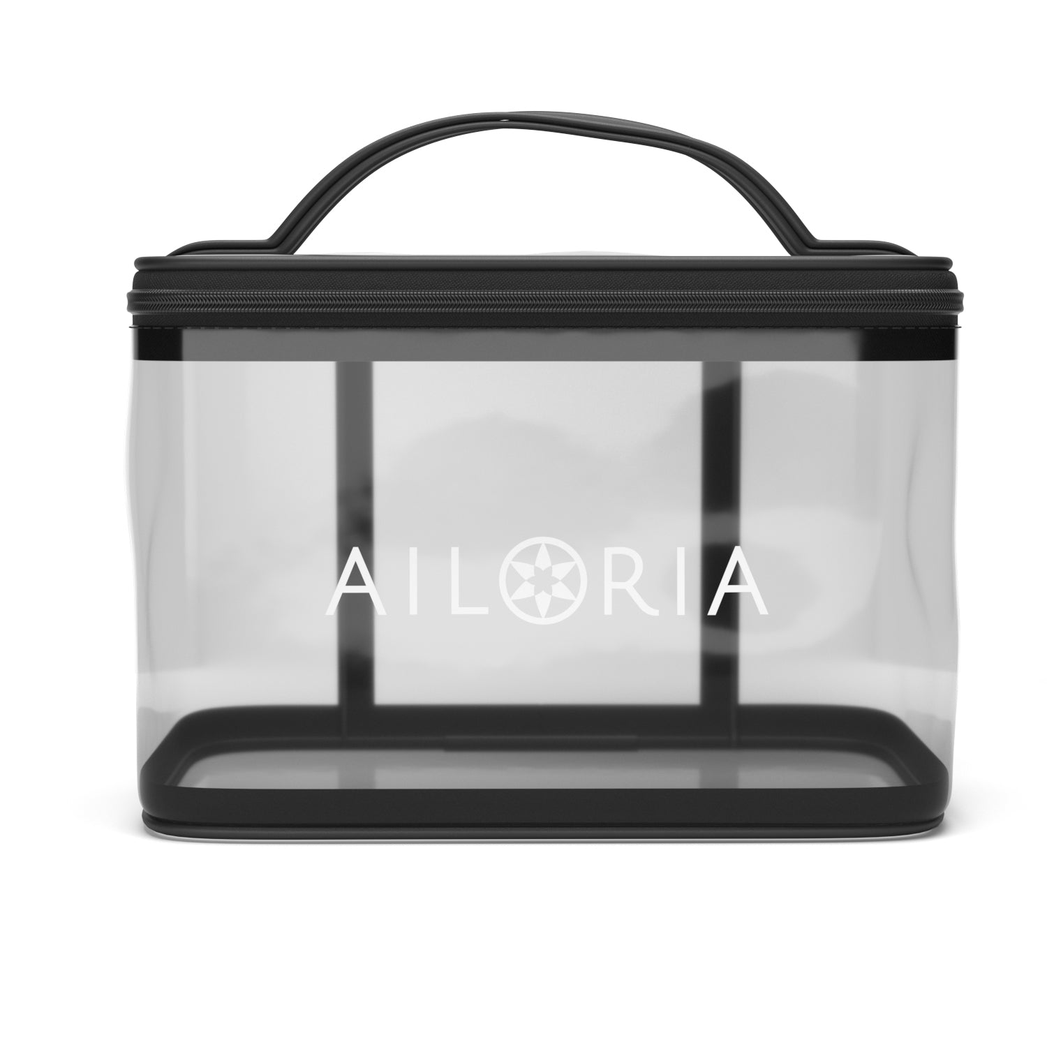 Ailoria Kosmetiktasche Vanity – 3 l, wasserfest – Schwarz, PVC