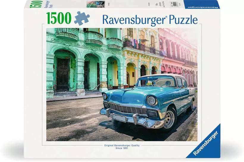 Ravensburger Puzzle Cuba Cars – 1500 Teile – 80 × 60 cm – ab 14 Jahren