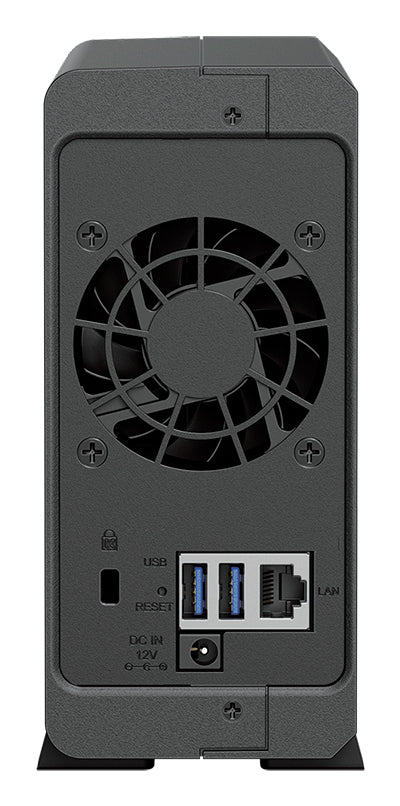 Synology DS124 – 1-Bay Desktop NAS – Realtek RTD1619B, 1 GB RAM, 1GbE, DSM, 6 TB HDD vorinstalliert