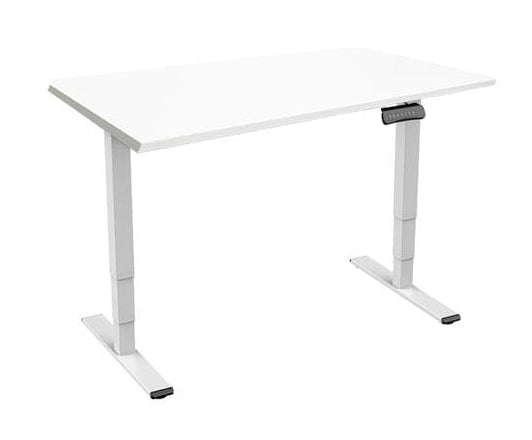 Contini Stehtisch – 200 × 90 × 130 cm – weiss – höhenverstellbar