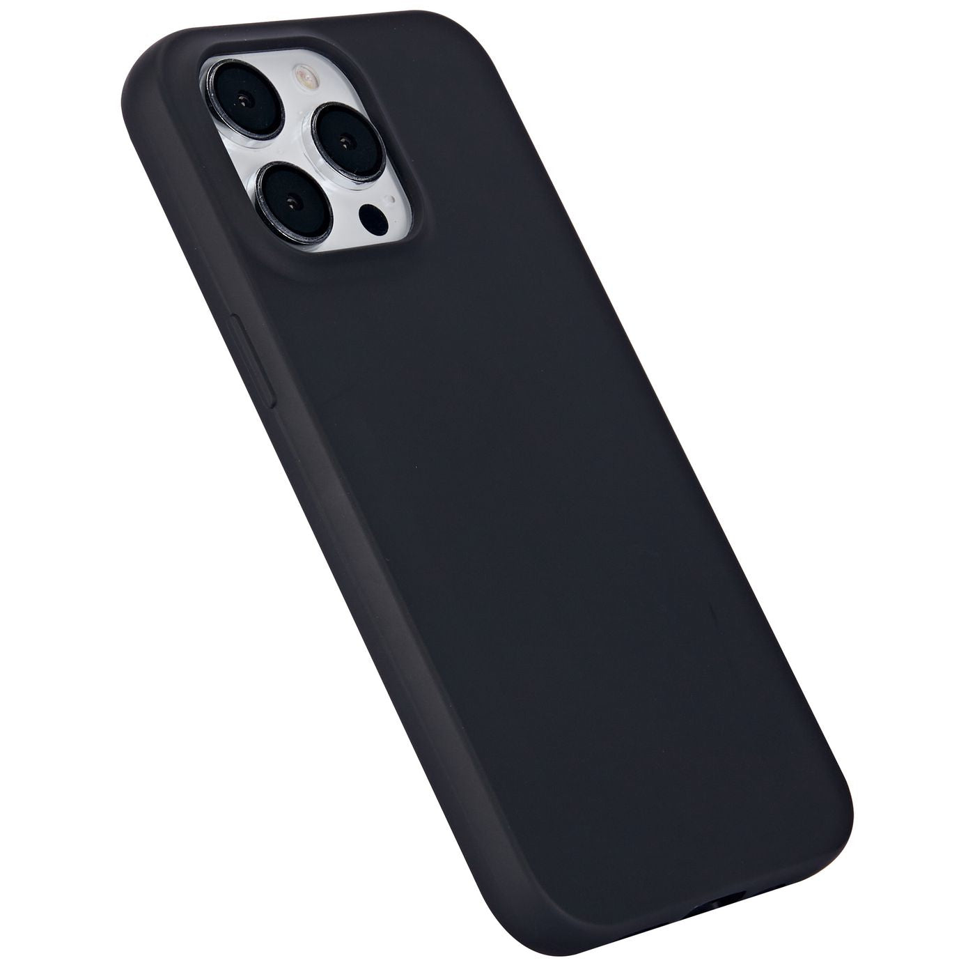 eSTUFF INFINITE VIENNA (GRS) Backcover – für Apple iPhone 15 Pro Max, TPU, schwarz