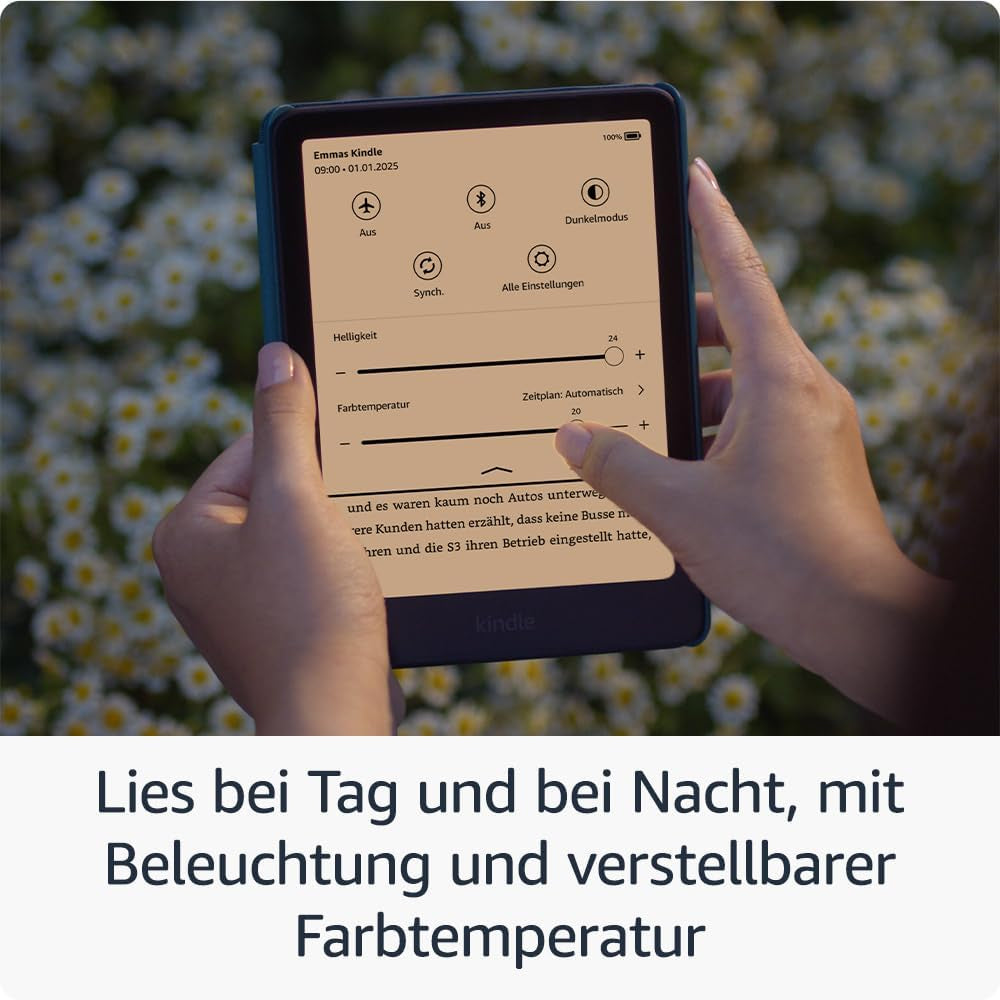 Amazon Kindle Paperwhite 2024 Schwarz – 7" E Ink, 16 GB, IPX8