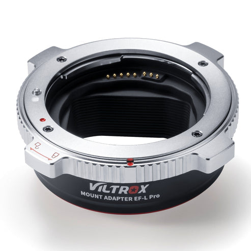 Viltrox EF-L PRO Objektivadapter – Canon EF/EF-S an L-Mount, positive Verriegelung – für Leica, Panasonic, Sigma