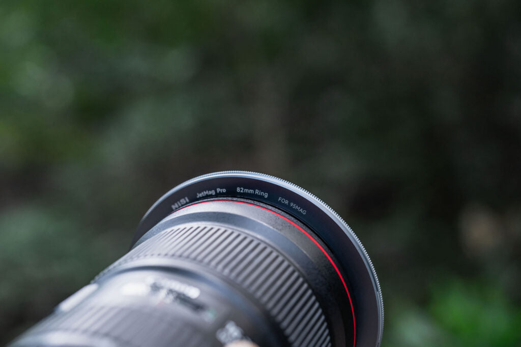 NiSi Filter-Kit – 95 mm ND1000/ND64/ND8, mit Tasche – für NiSi JetMag Pro 95MAG – Grau – 10er-Pack