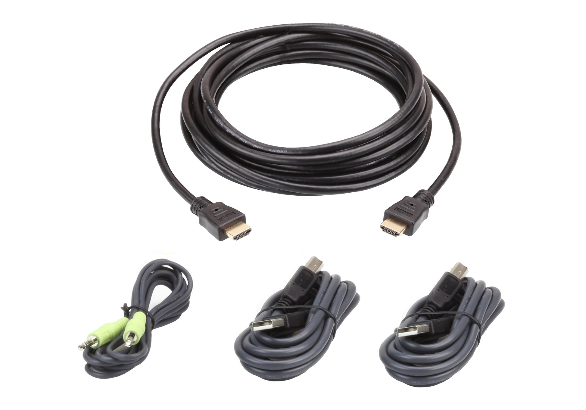 ATEN KVM-Kabelsatz – 3 m – für ATEN PSS PP v3.0 Secure KVM Switches