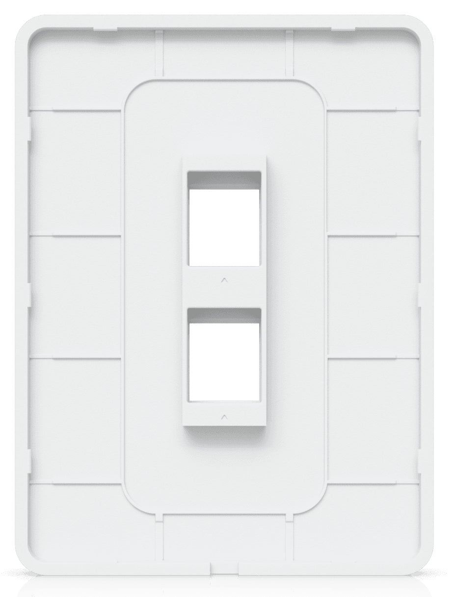 Ubiquiti Keystone-Modul RJ45, 2×RJ-45, 4er-Pack, Wandmontage, 88×118×9,6 mm – Weiss