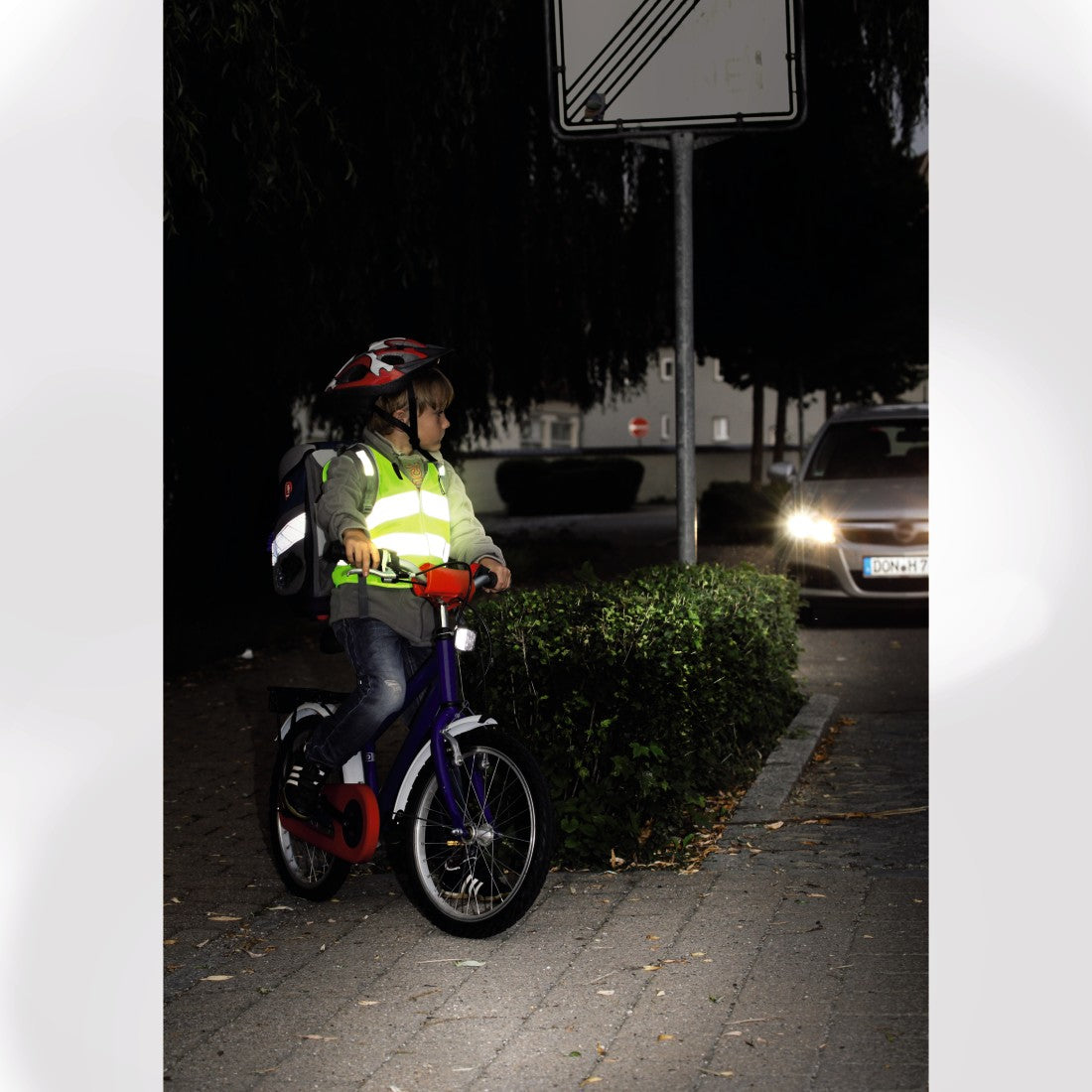 Hama Sicherheitsweste – Gelb, Ärmellos