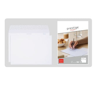 Elco Couvert B4, ohne Fenster, selbstklebend, weiss, 120 g/m² – 5 Stk.