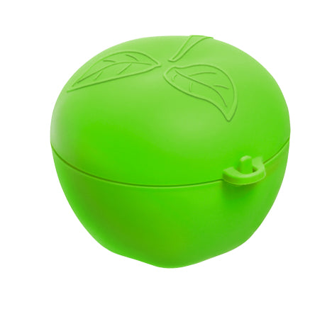 Rotho Apfelbox Fun – 0,55 l – Kunststoff – Grün – 11 × 9,5 × 12,4 cm