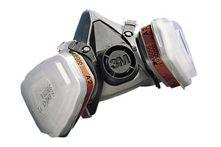 3M Halbmaske 6200M – Gr. M – Grau – 24 Stk. – für 3M Serien 2000/5000/7000