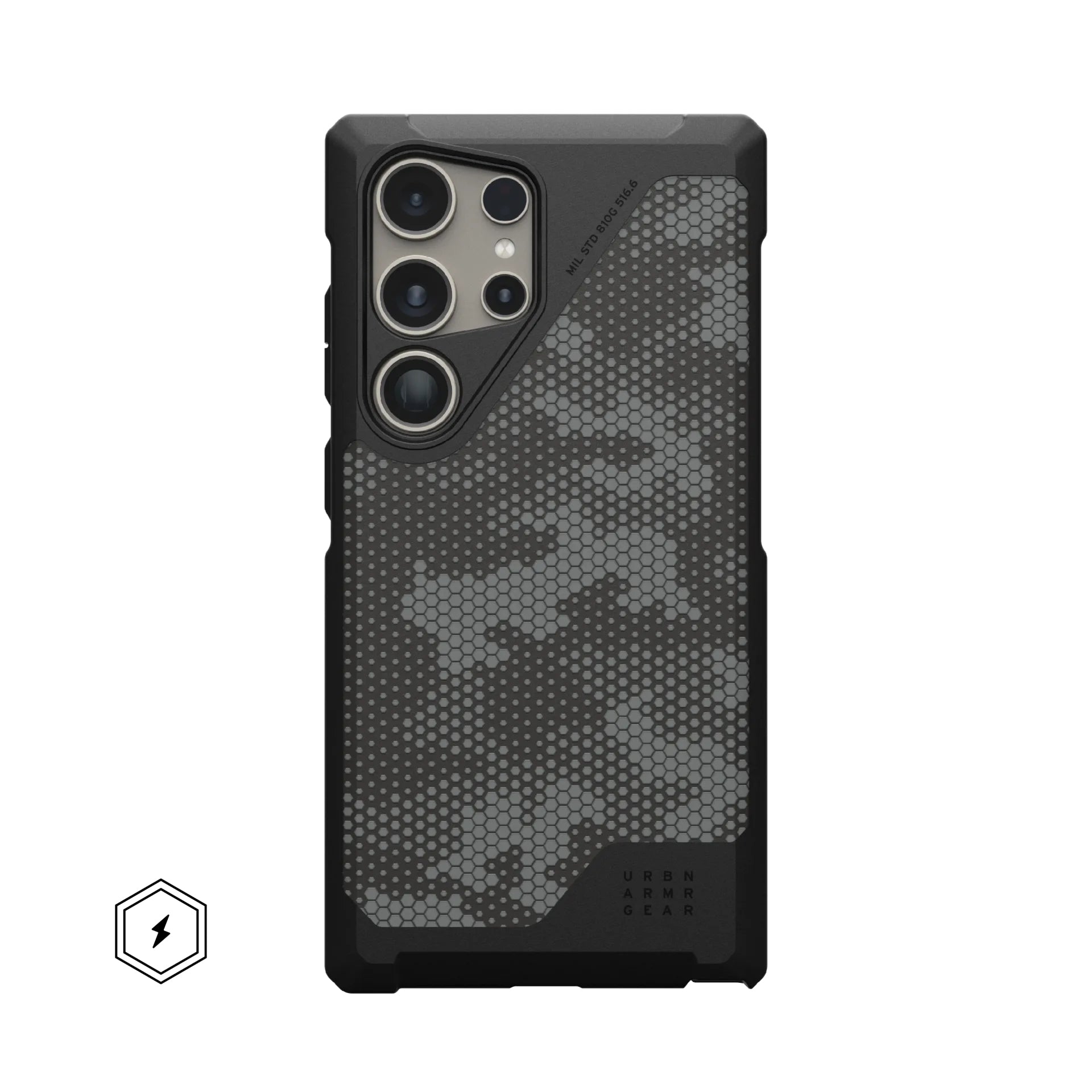 Urban Armor Gear UAG – Backcover Metropolis LT – für Samsung Galaxy S24 Ultra – Camo – Magnetverschluss, mit Kartenfach