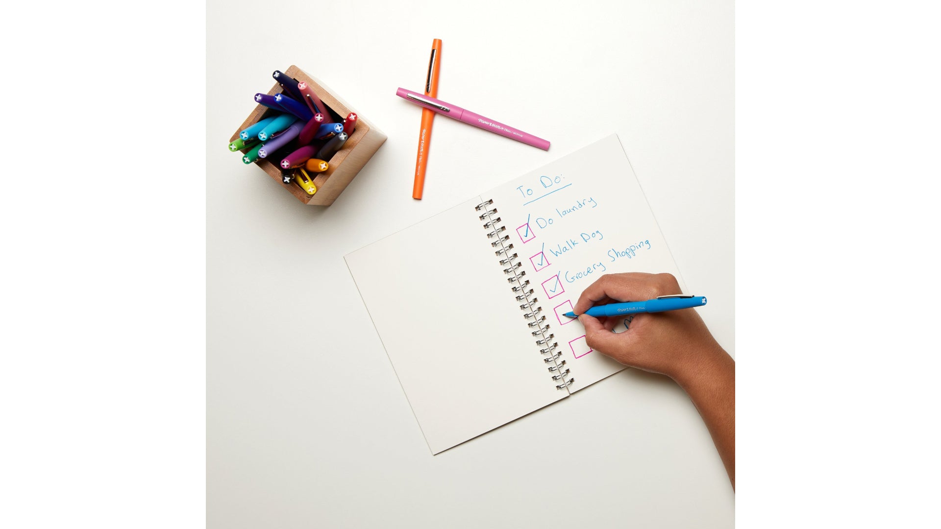 Papermate Filzstifte, Strichbreite 0,7 mm, 16 Farben
