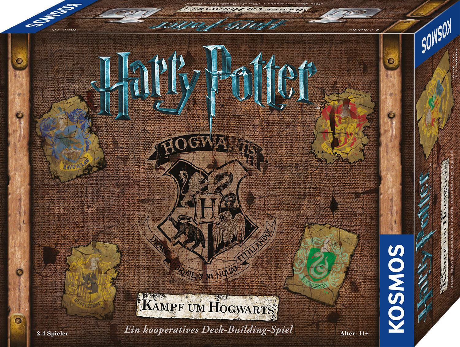 Kosmos Harry Potter: Kampf um Hogwarts – Strategiespiel, 2–4 Spieler, ab 11 Jahren, 60 Min., DE