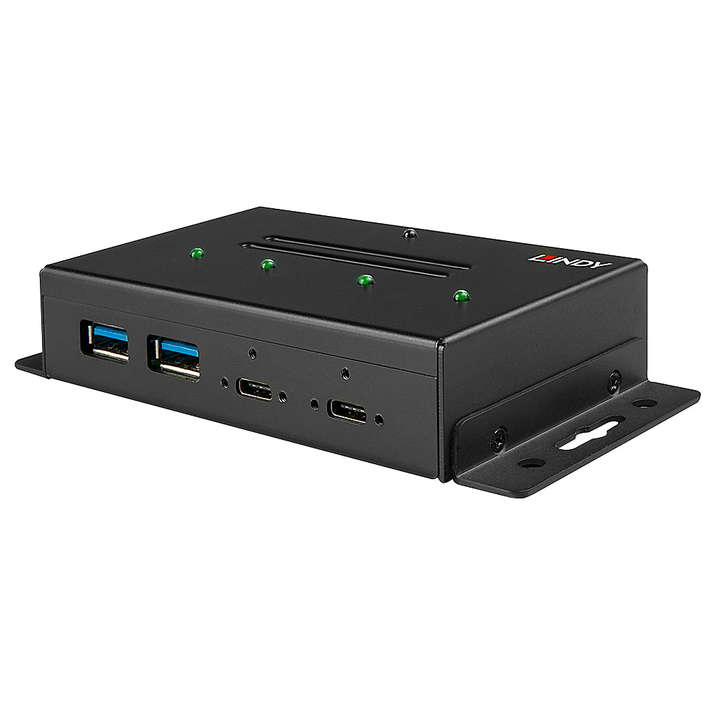 Lindy 43094 USB-Hub – USB-C, 2× USB-A