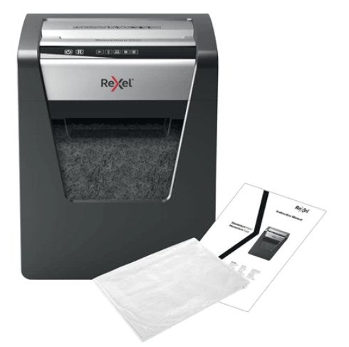 Rexel Momentum M510 – Aktenvernichter, DIN P-5, Partikelschnitt 2 × 15 mm, 10 Blatt, 23 l