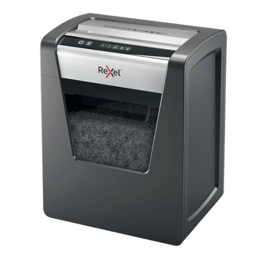 Rexel Momentum M510 – Aktenvernichter, DIN P-5, Partikelschnitt 2 × 15 mm, 10 Blatt, 23 l