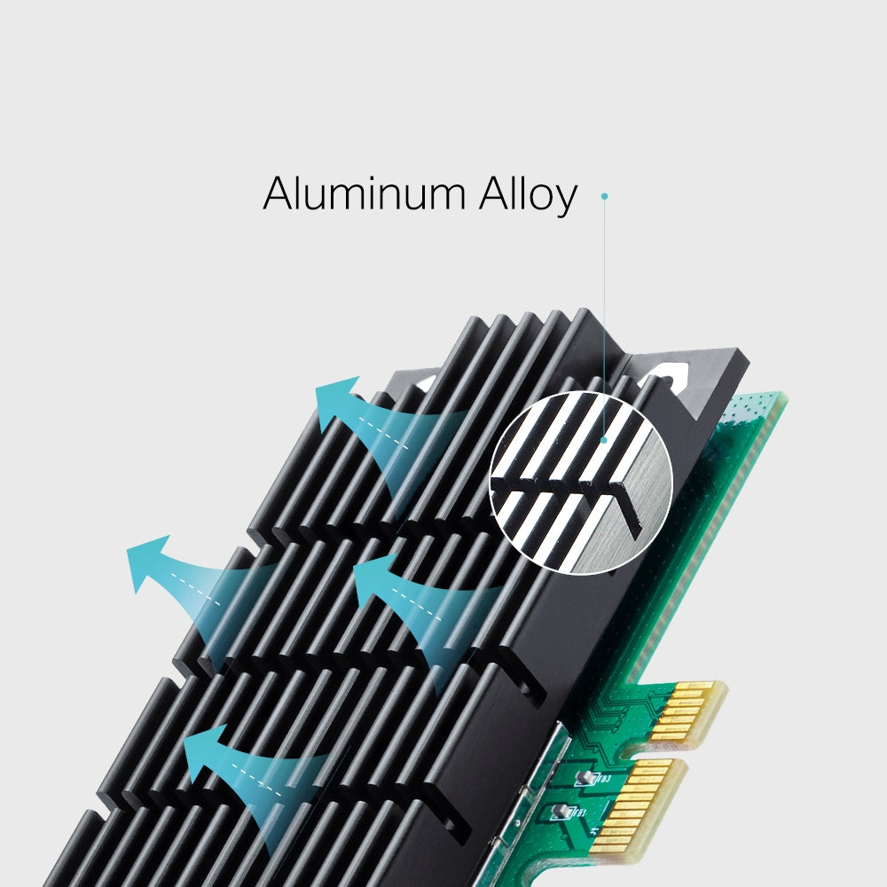 TP-Link Archer T4E – PCIe WLAN-Karte – 2×Antenne, PCIe, für PC